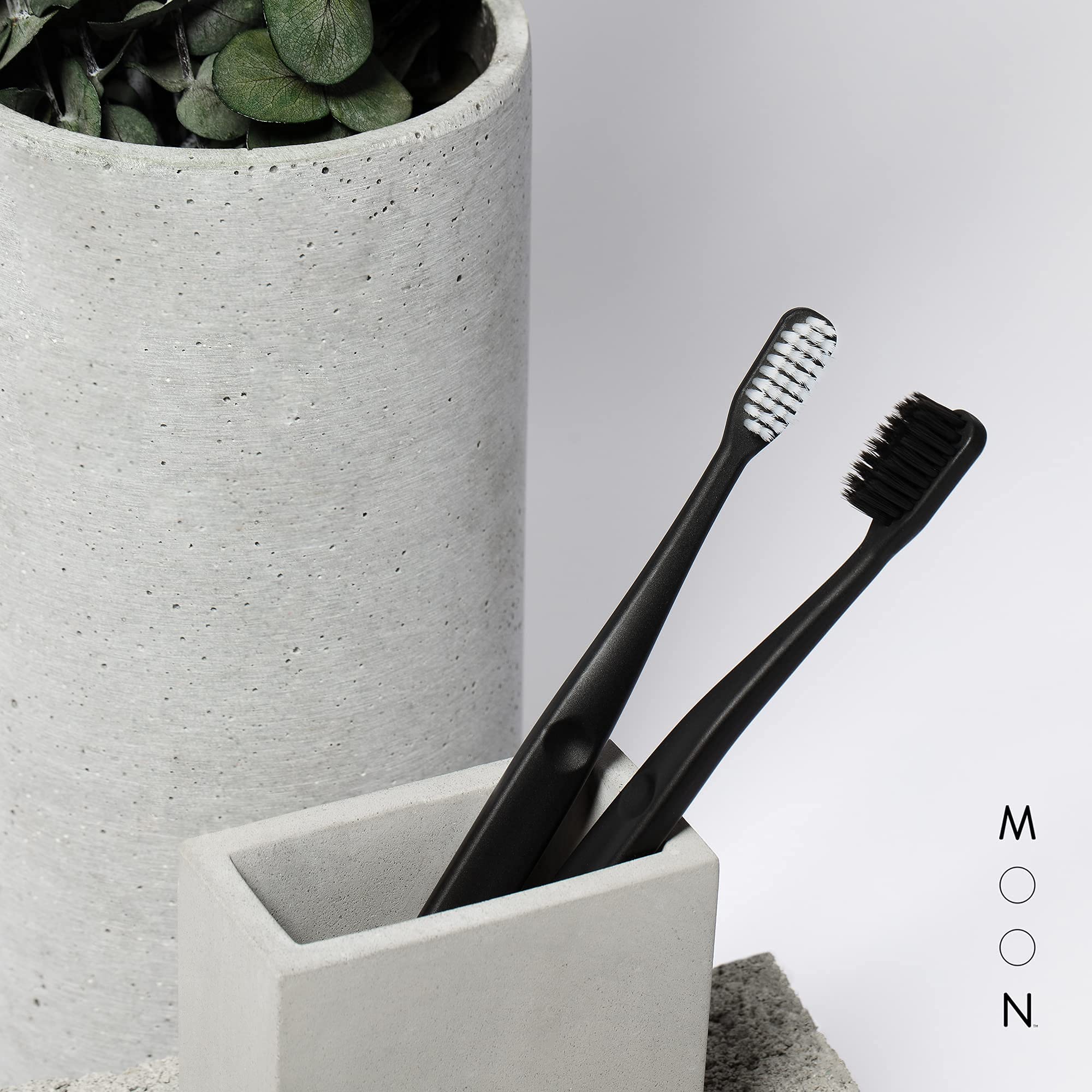 MOON Soft Bristle Toothbrush designed for braces compatibility