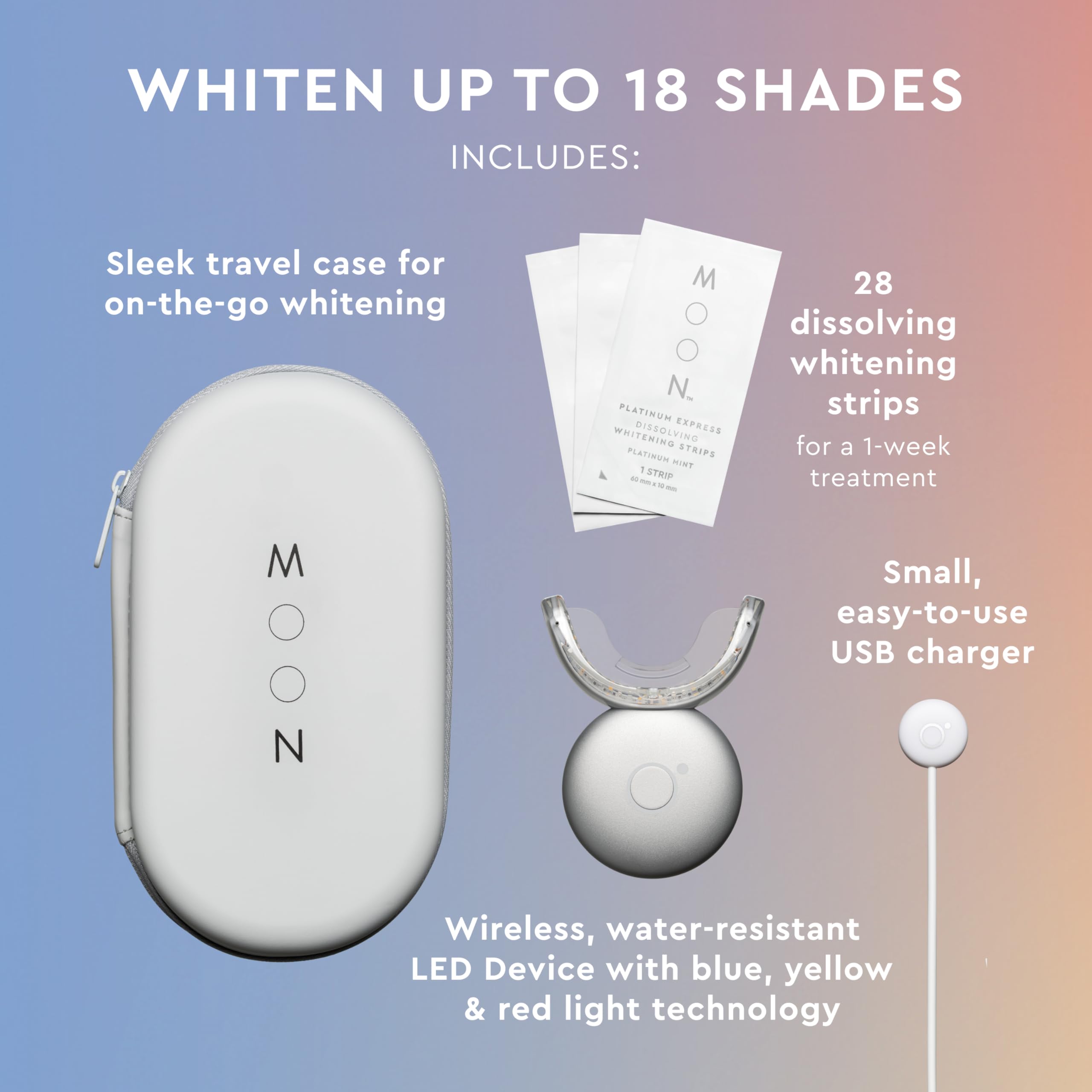 MOON travel case included with kit