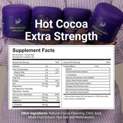 Close-up of ingredients: magnesium glycinate, GABA, L-theanine