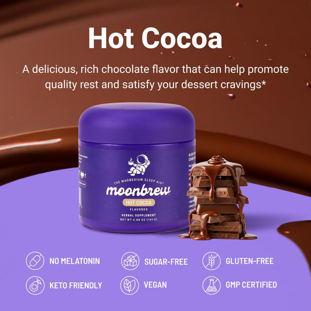 Hot cocoa being stirred in a mug