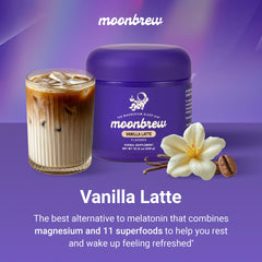 MoonBrew Sleepy Berry jar – back side with label