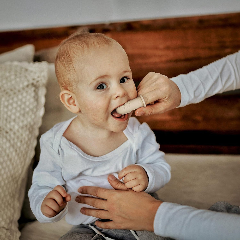 Healthy storage for baby meals in silicone containers