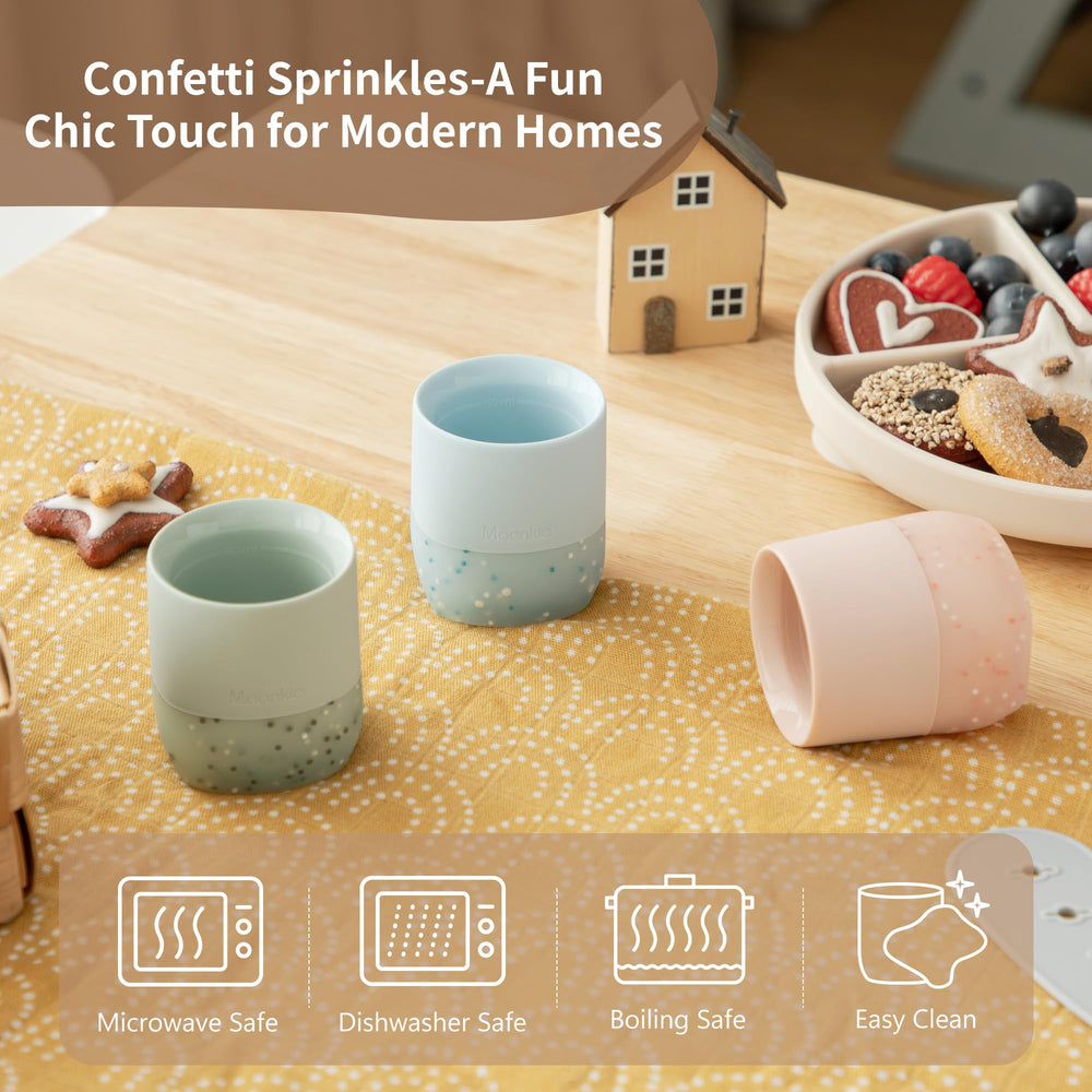 Premium BPA-free silicone safety for Moonkie products