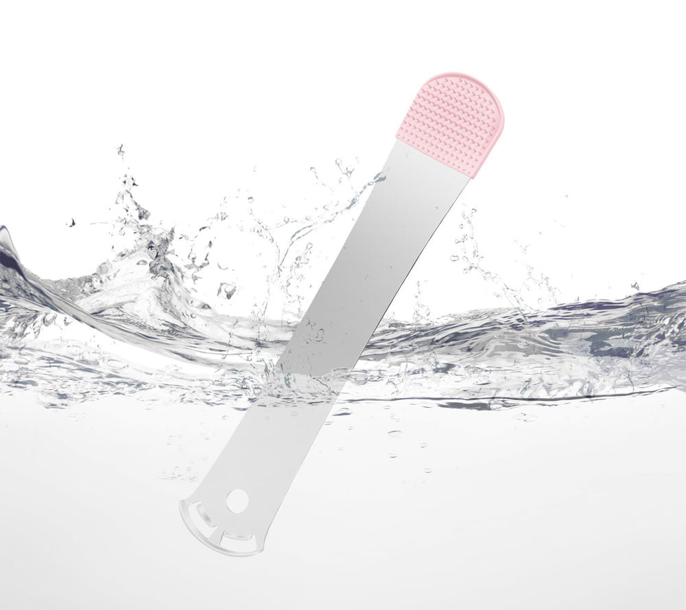 Moosec tongue scraper product with packaging