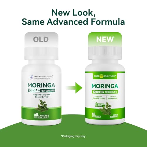 Inner Brightness blend with moringa, turmeric, and black pepper