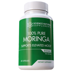 Science Natural Supplements Moringa capsules bottle (60 count)