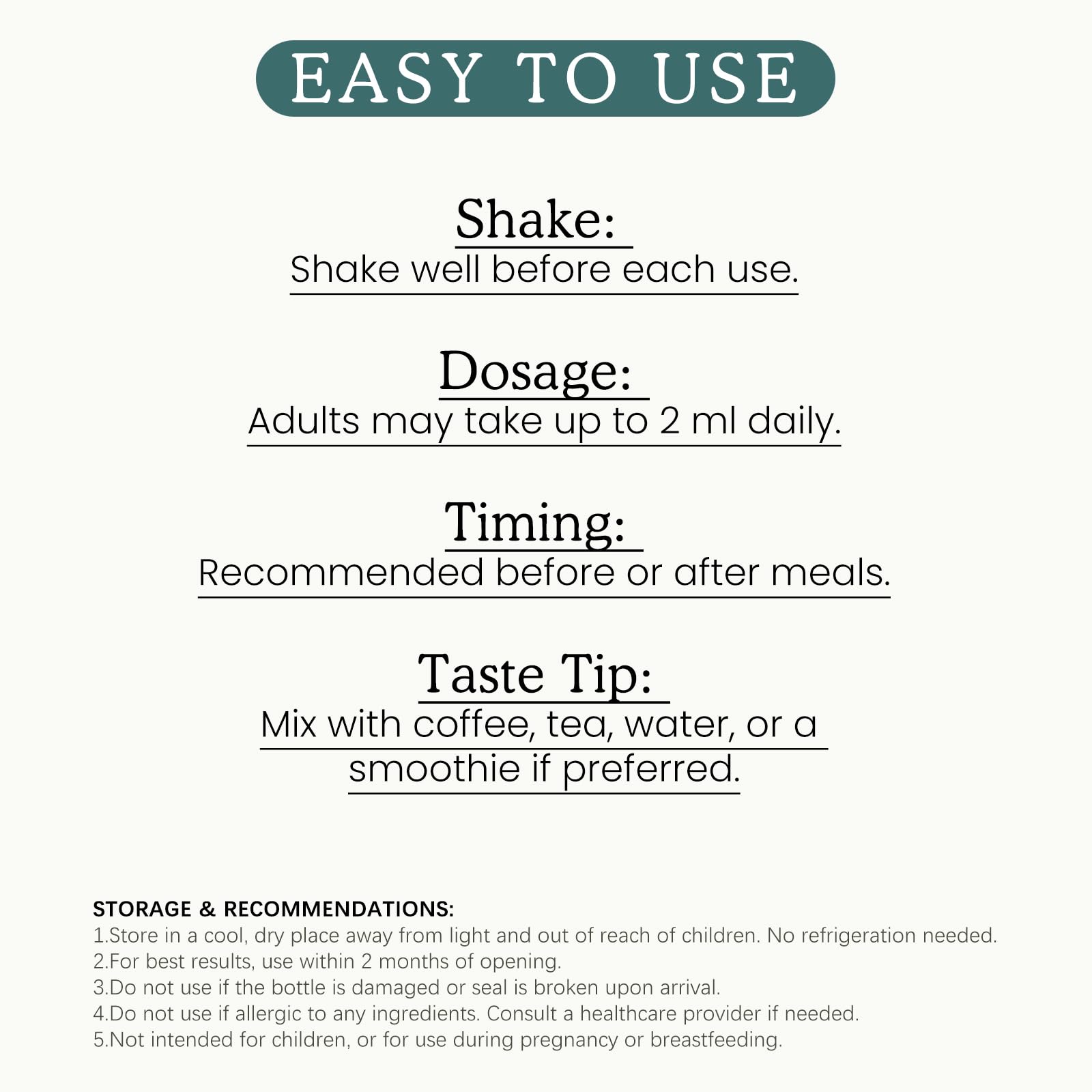 Moringa drops added to a glass of water