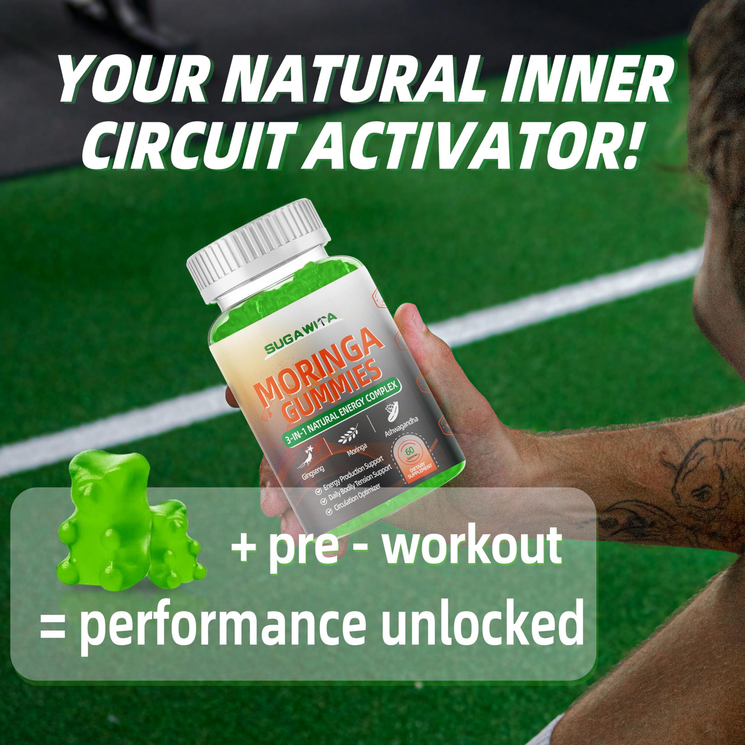 GMP-certified production facility seal on packaging