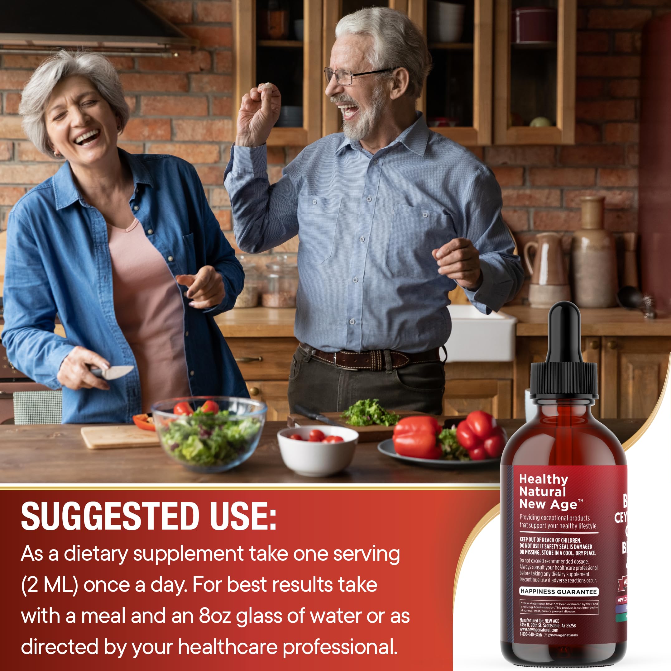 Moringa, Panax Ginseng and other ingredients in liquid drops