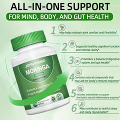 Back view of bottle with supplement facts label