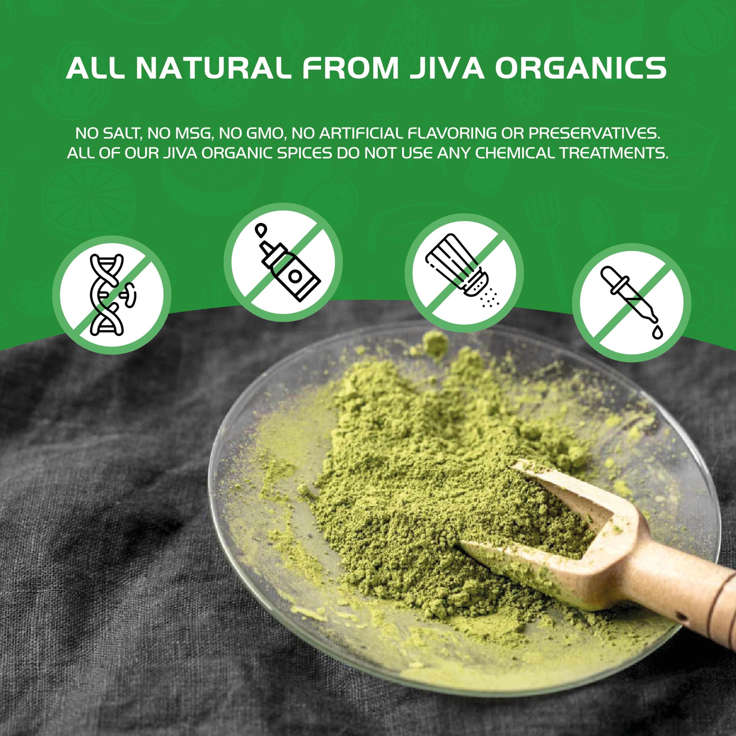 Moringa powder highlighting hair health benefits