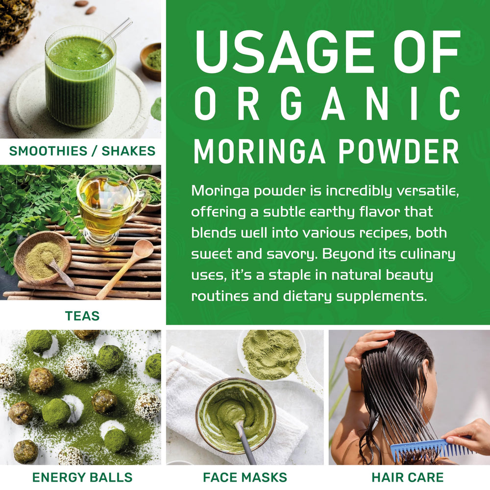 Moringa powder sourced from India