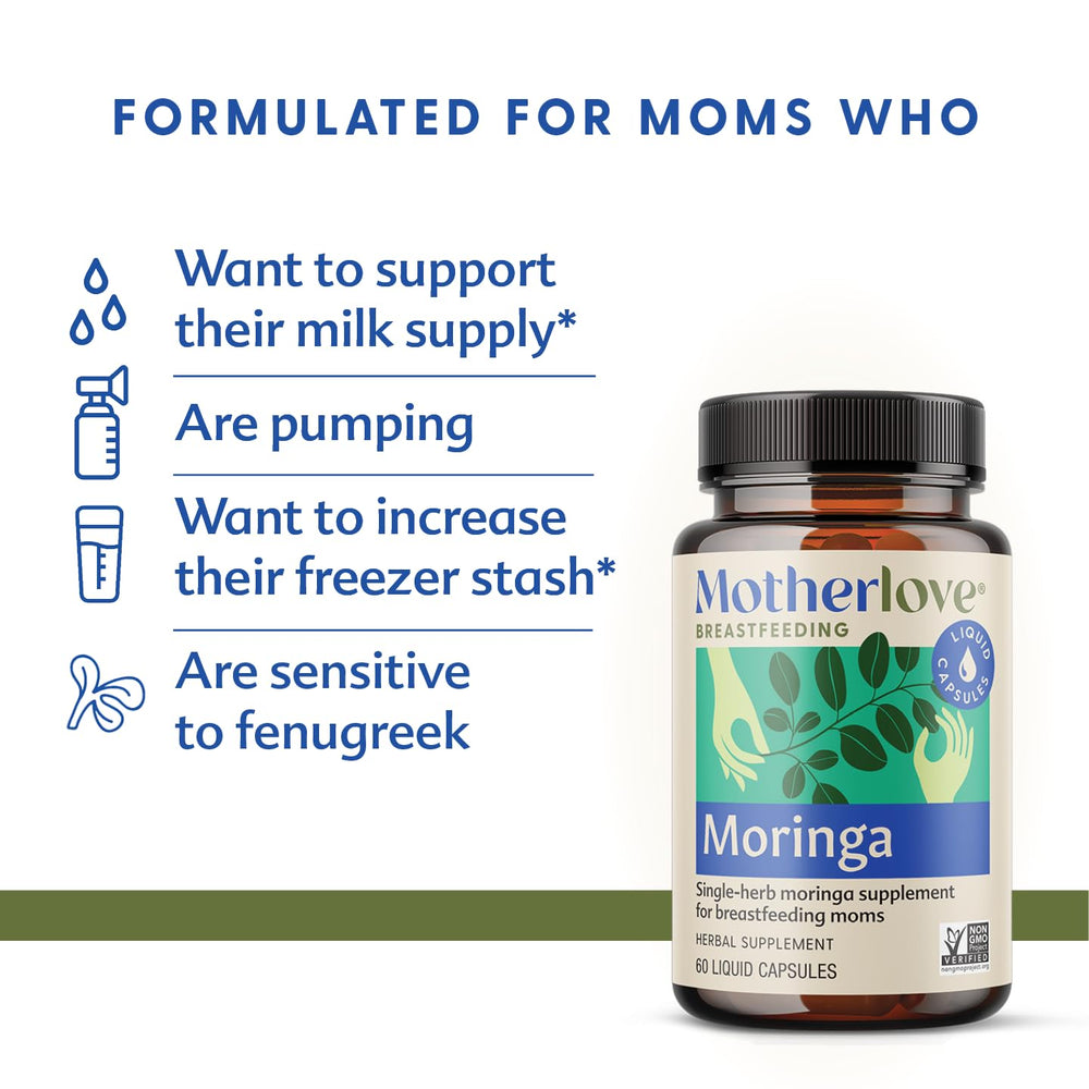 Organic moringa leaves used in the supplement