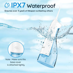 360-degree rotating tips on Mornwell water flosser