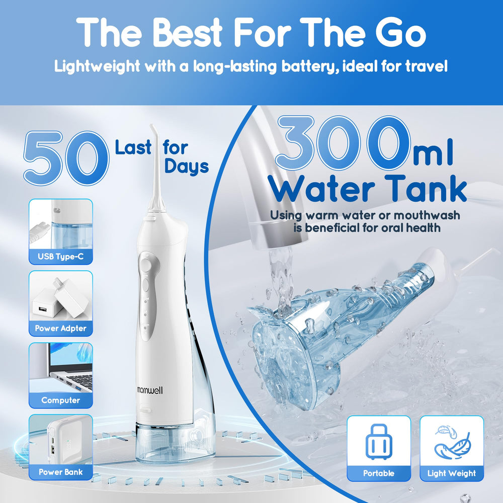 USB charging cable for Mornwell water flosser