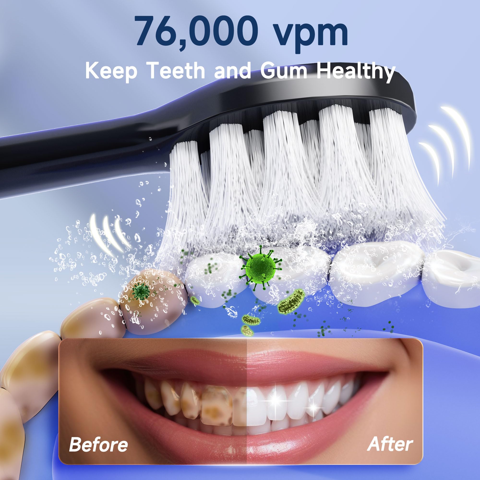 USB charging setup for Mornwell toothbrush