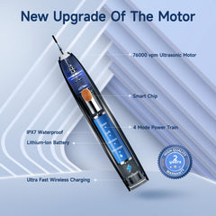 Side angle of Mornwell Sonic Electric Toothbrush