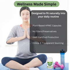 Bhringraj extract illustration and capsules