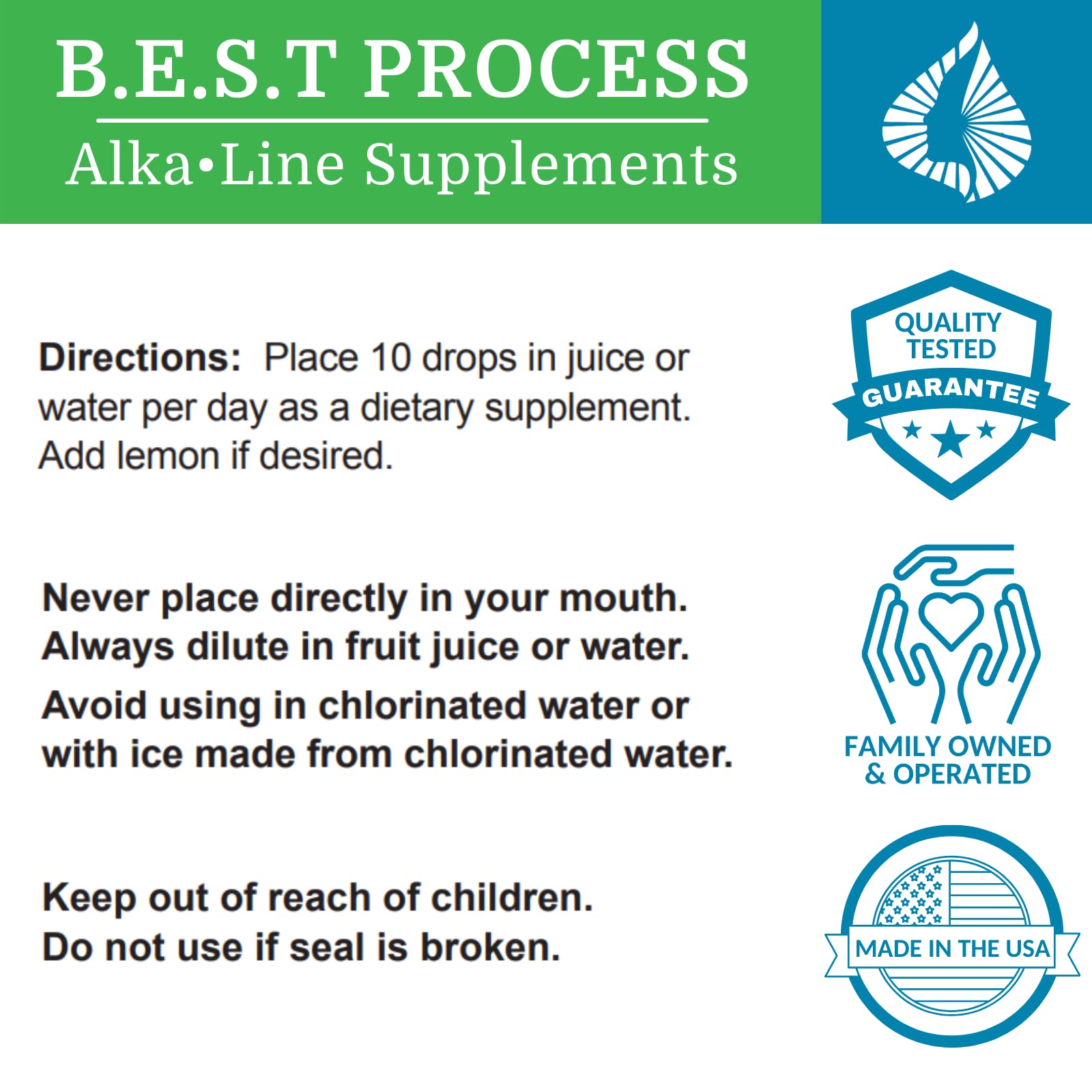 Dropper bottle of Morter Trace Minerals