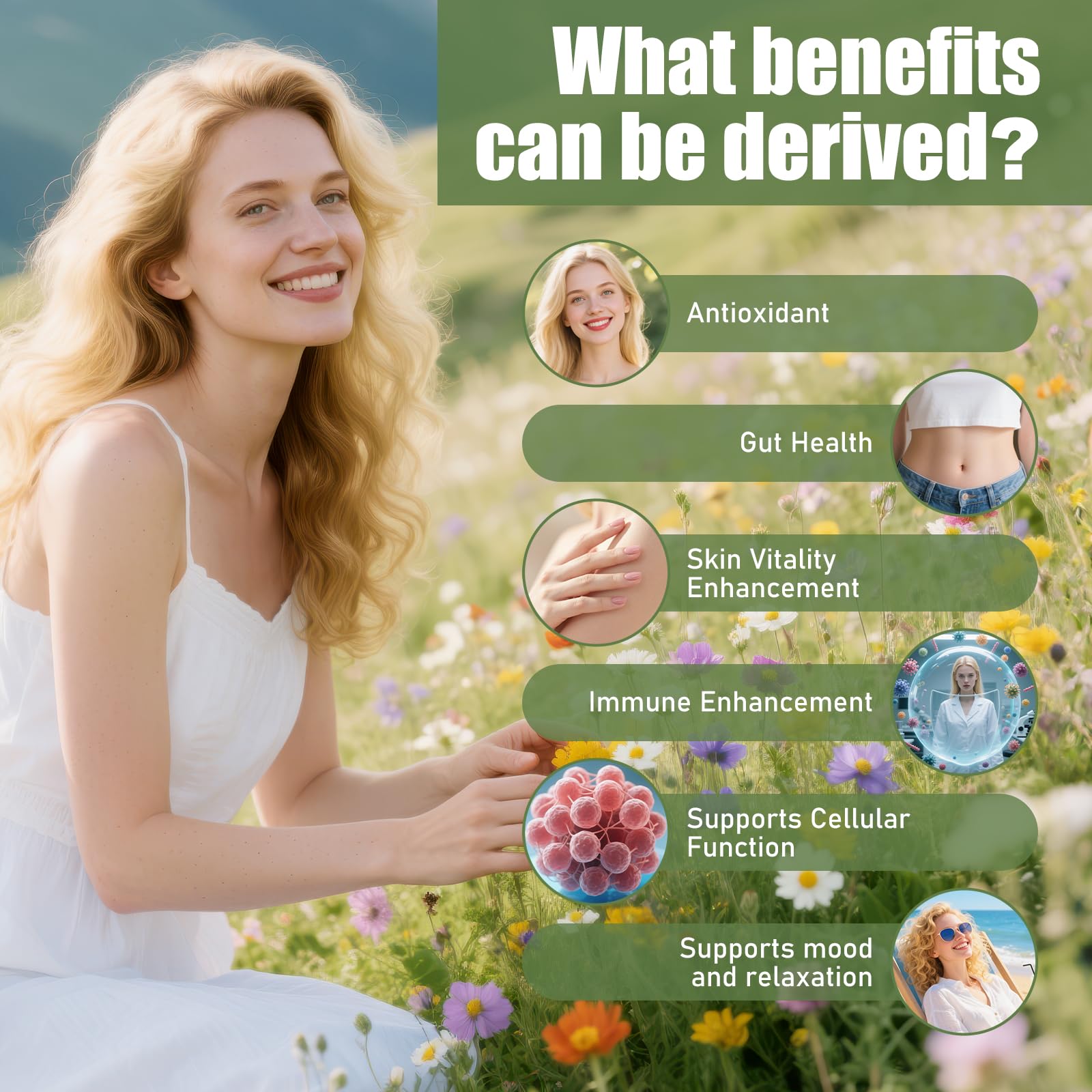 Concentrated organic extracts label indicating 2000 mg