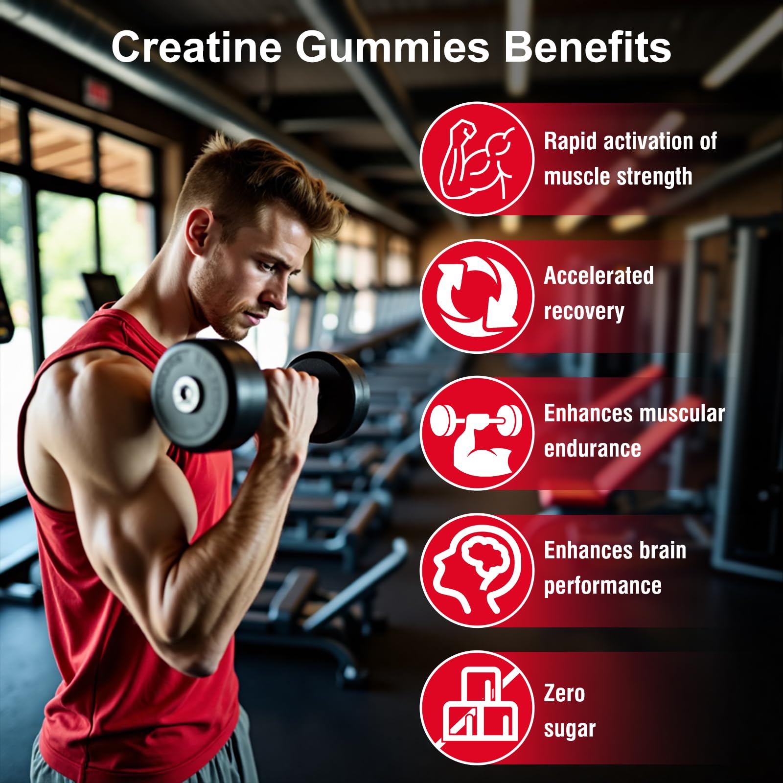 Vegan, gluten-free, sugar-free formula with plant-based ingredients