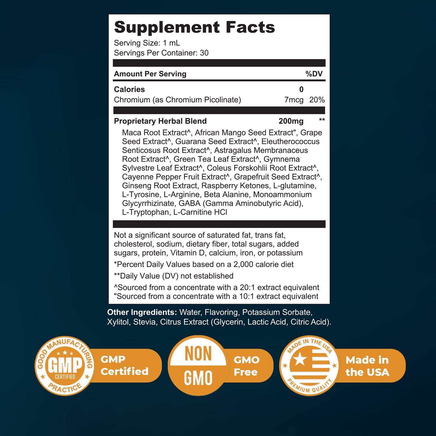 Illustration of 1 mL daily dosage of Mounjaboost