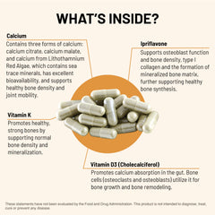 Vitamin D3 and Vitamin K2 icons representing nutrients