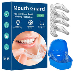 Mouth guard clenching teeth at night four-pack product image