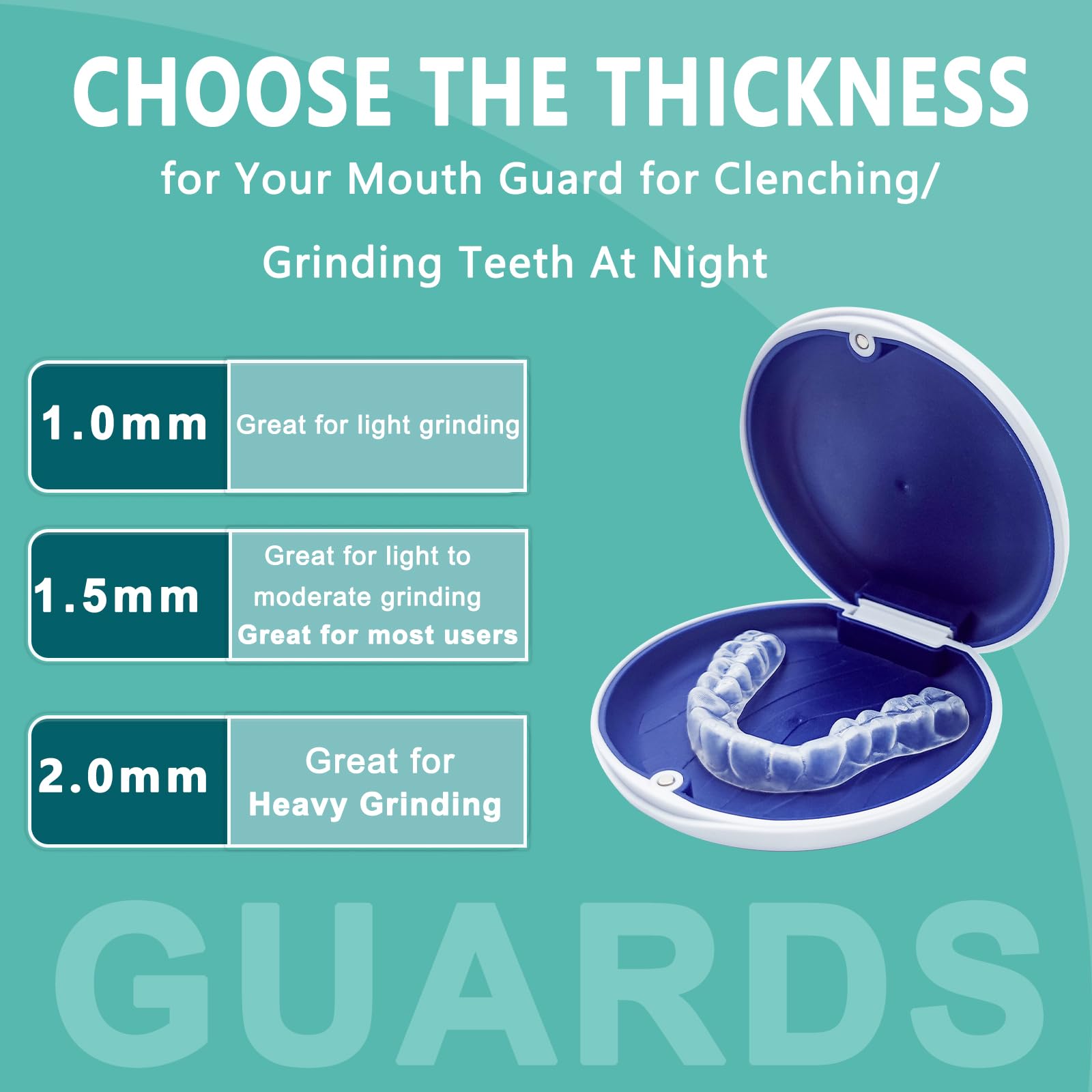 Carrying case for travel with night guard