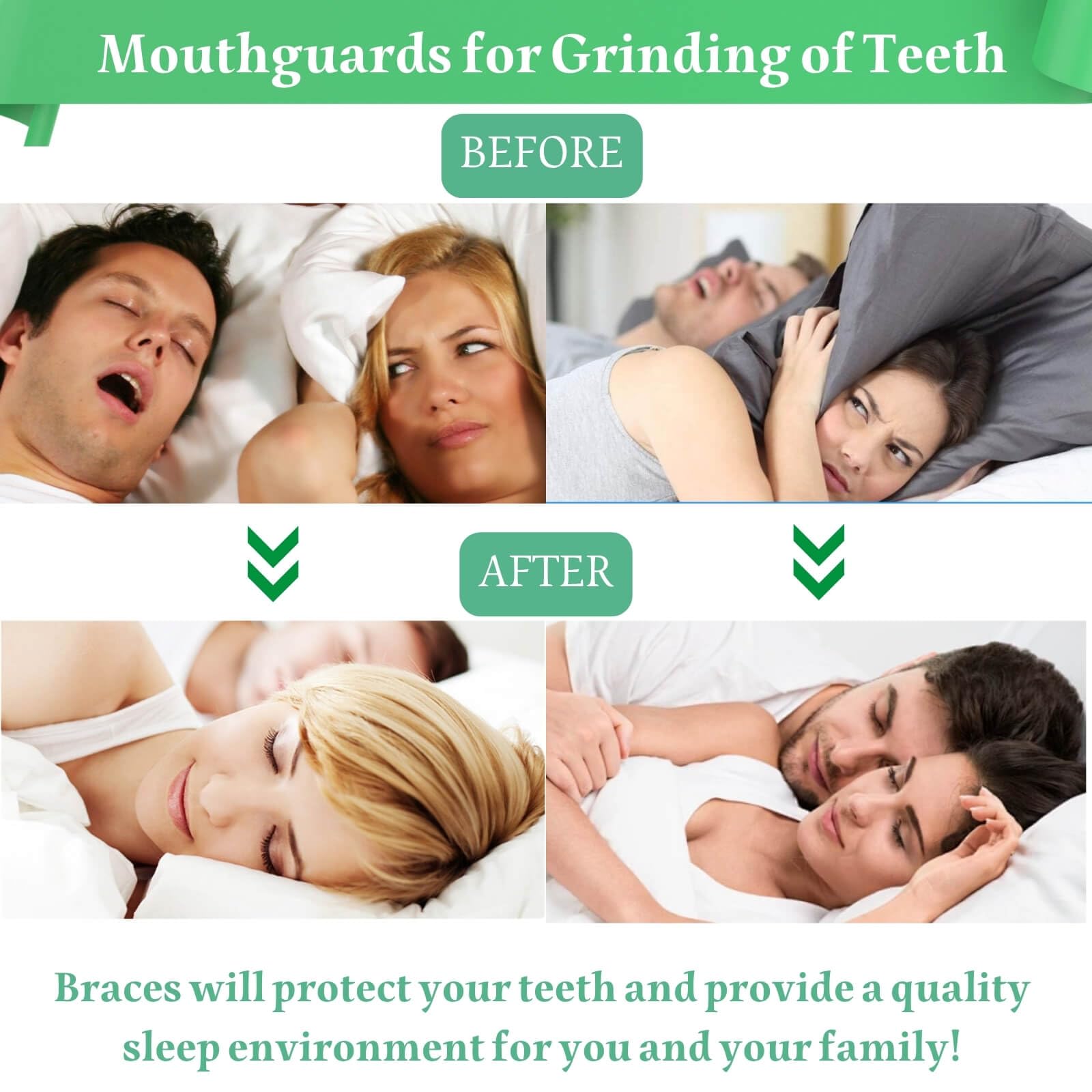 Close-up of customizable mouth guard ready for shaping