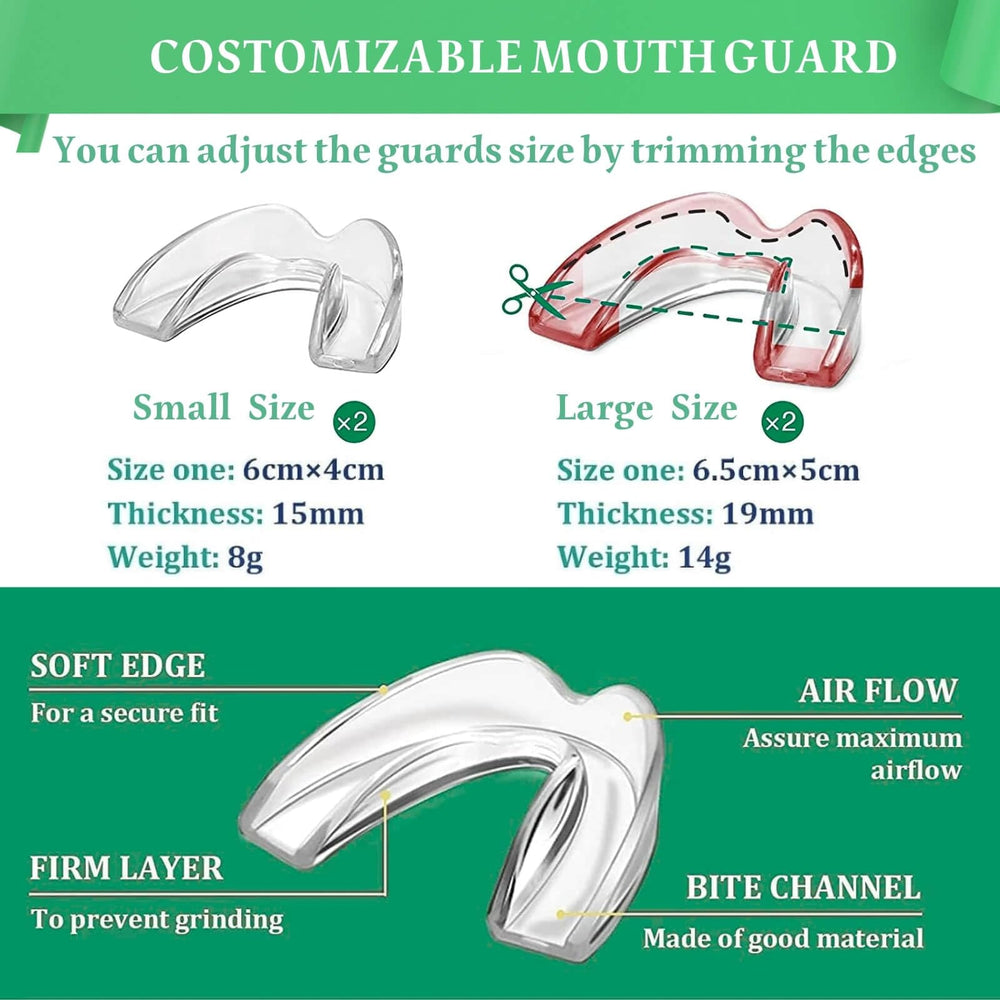 Separate storage box for dental guards