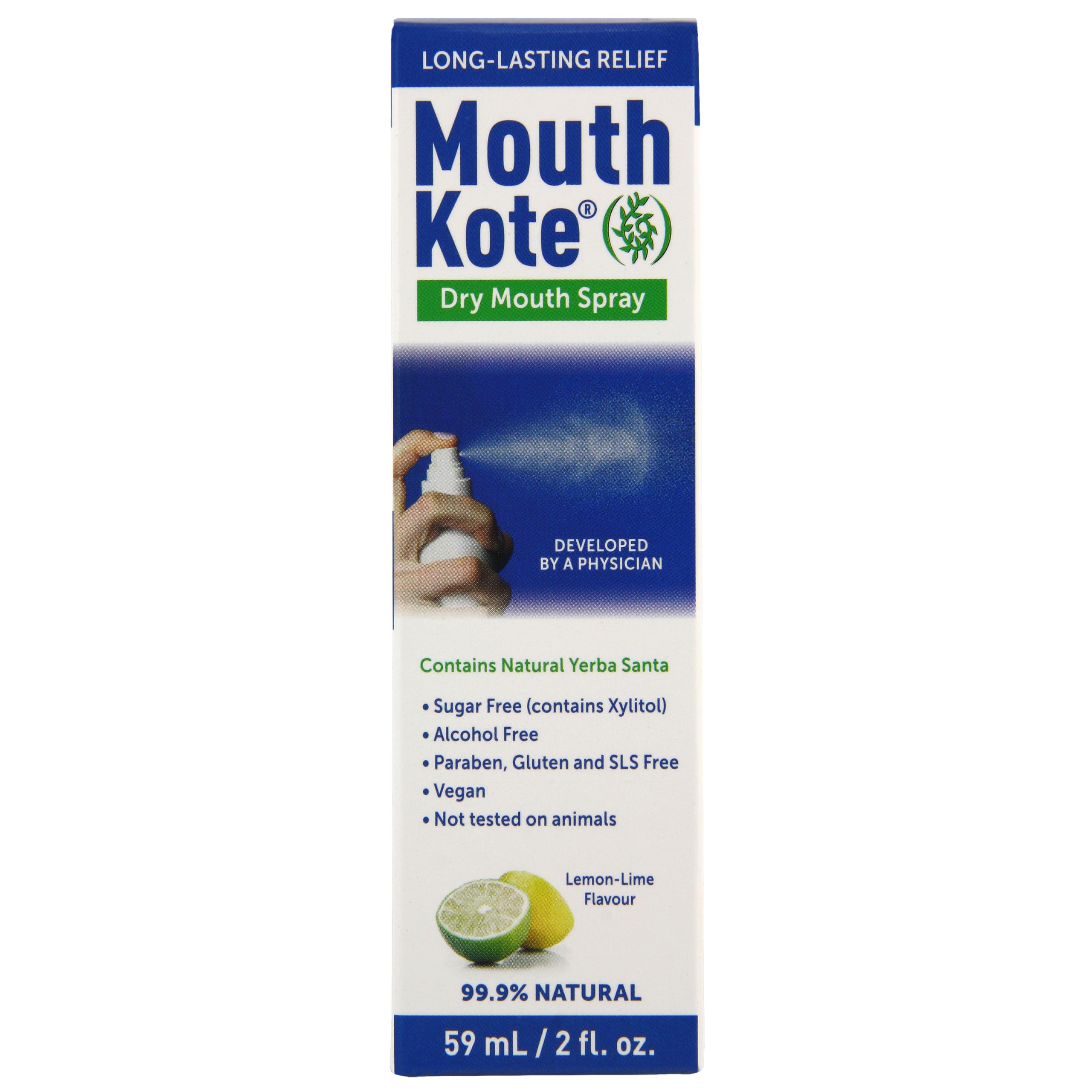 Mouth Kote Dry Mouth Spray bottle 2 oz – front view