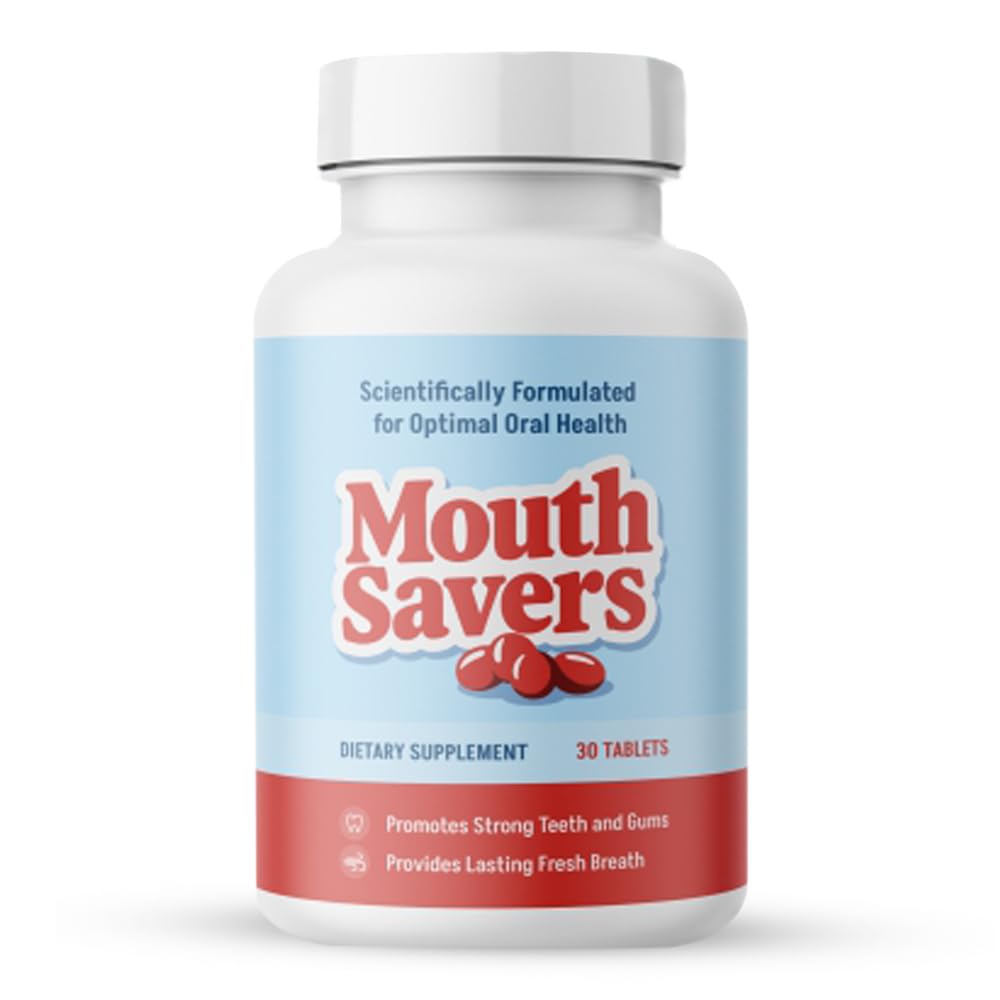 Mouth Savers 5-in-1 advanced oral health support package front view