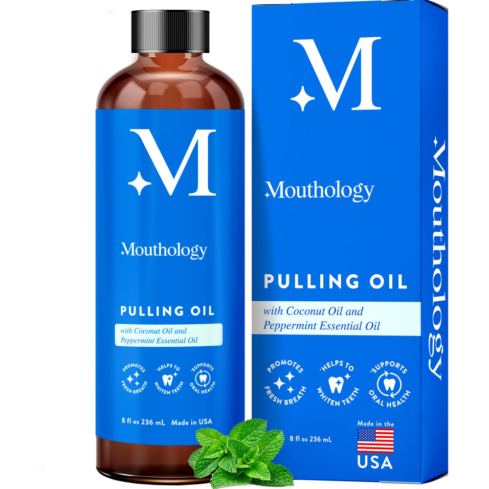 Mouthology Coconut Oil Pulling 8oz bottle