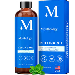 Mouthology Coconut Oil Pulling 8oz bottle