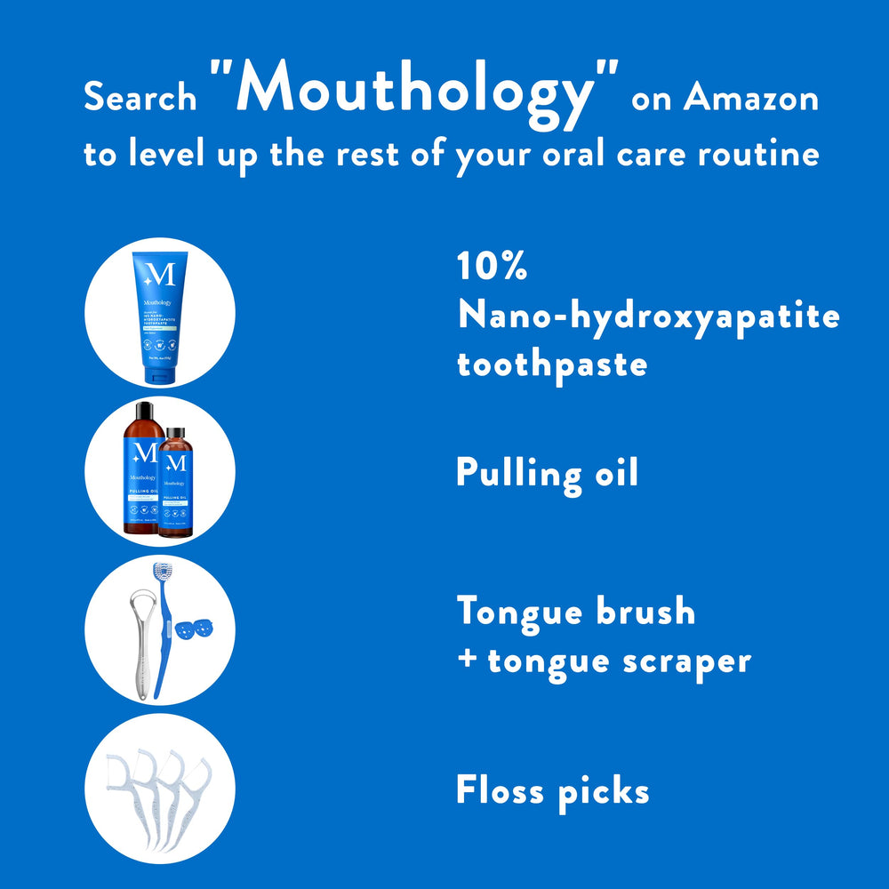 Oil pulling scraper tool included
