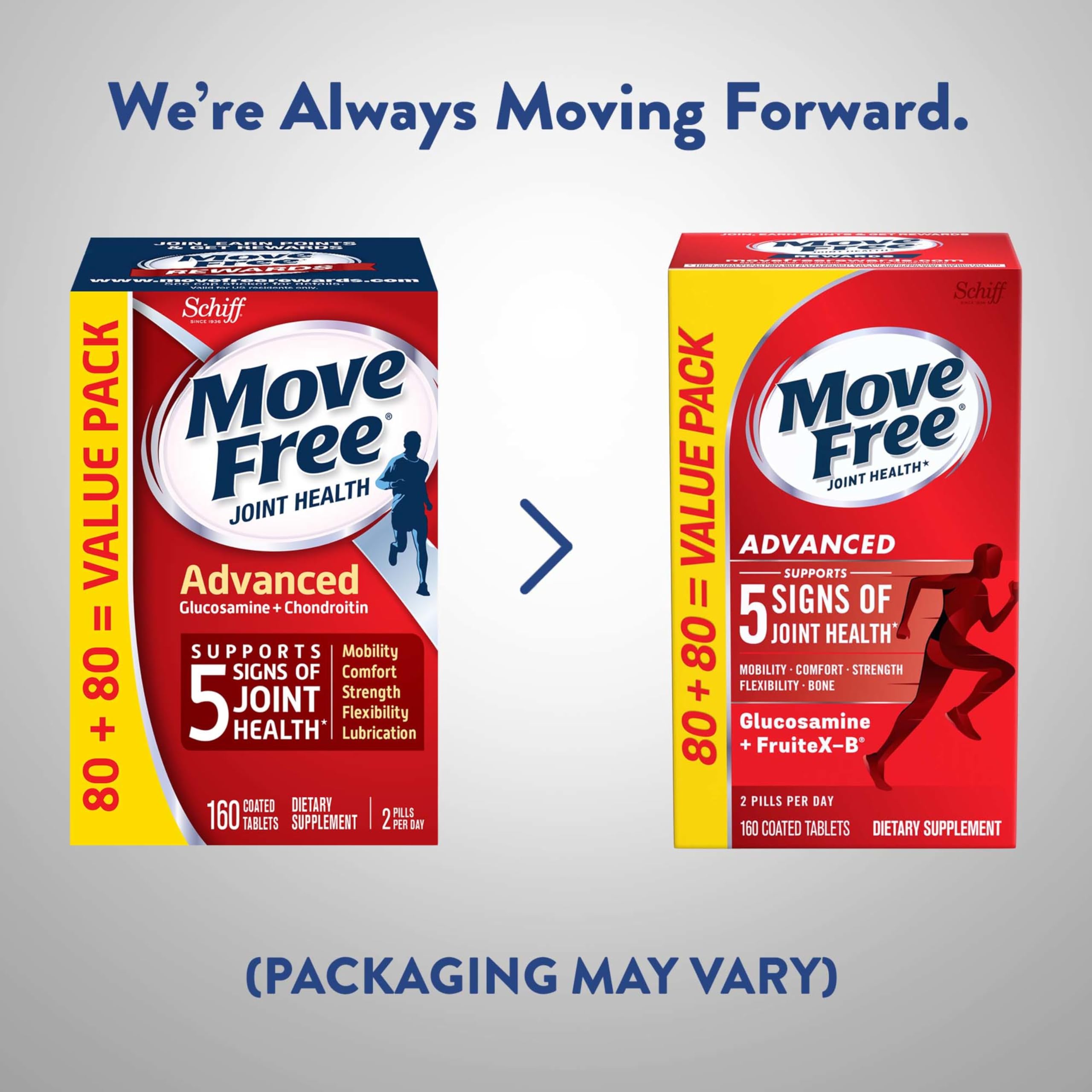 Move Free Advanced bottle side view