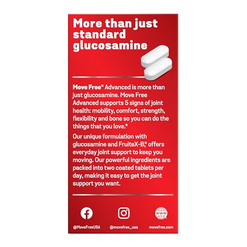 Move Free Advanced clinically tested ingredients
