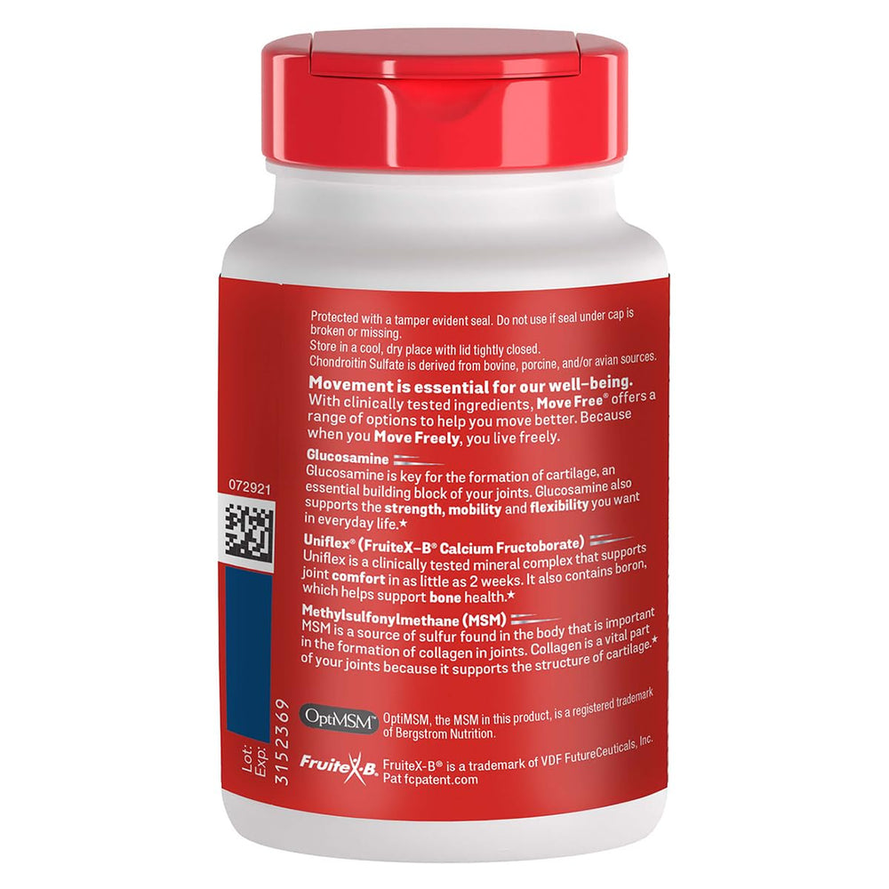 Uniflex mineral complex for joint comfort in Move Free Advanced Plus MSM image 4