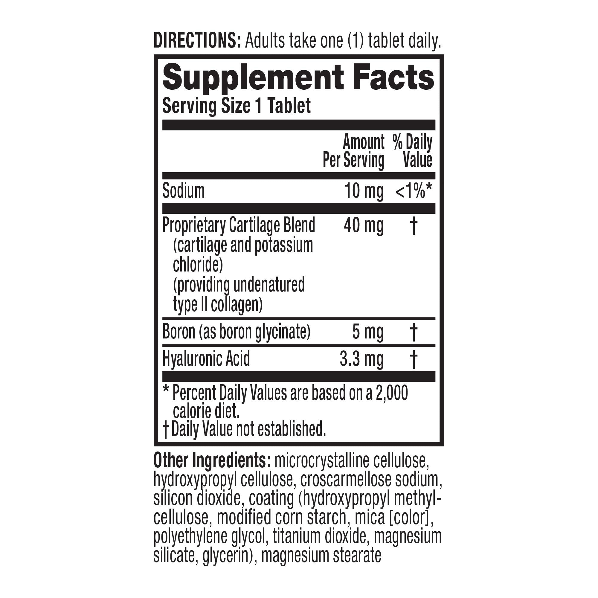 Move Free 3-pack display in retail setting