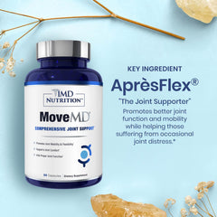 MoveMD hyaluronic acid ingredients label