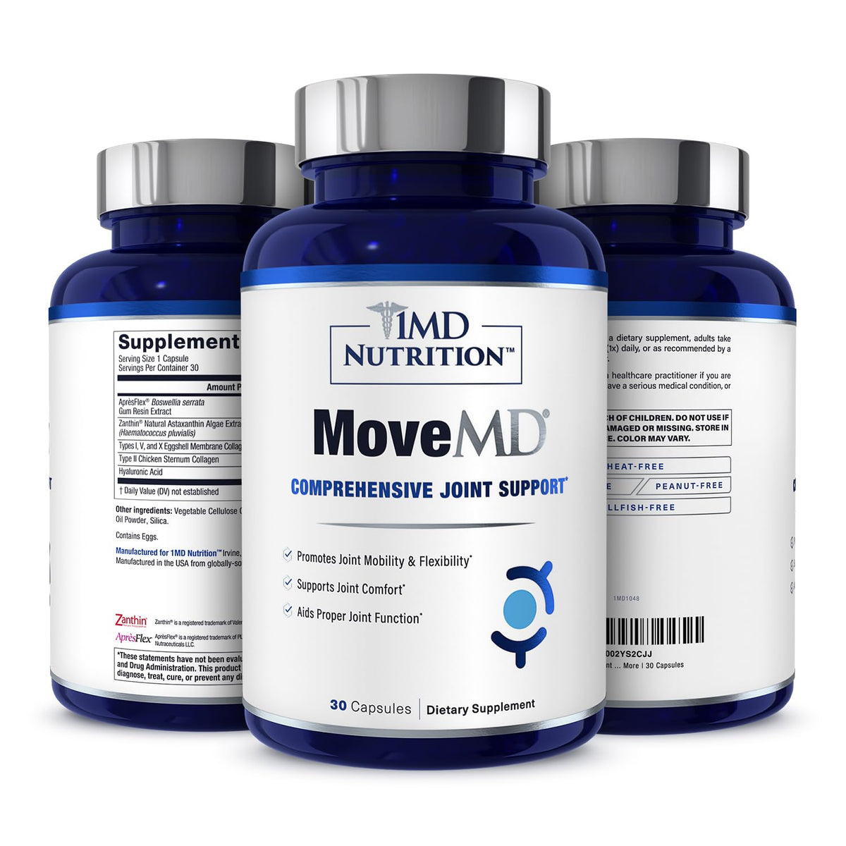 MoveMD joint support bottle front view