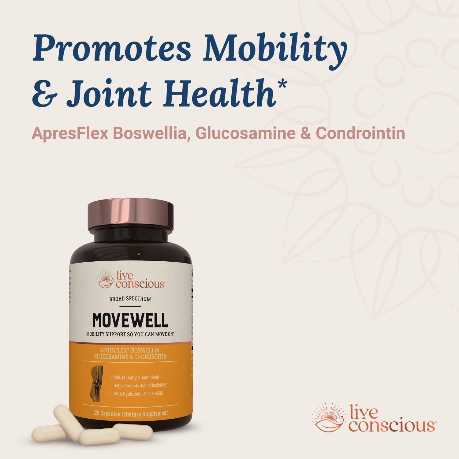 AprèsFlex Boswellia and antioxidants graphic