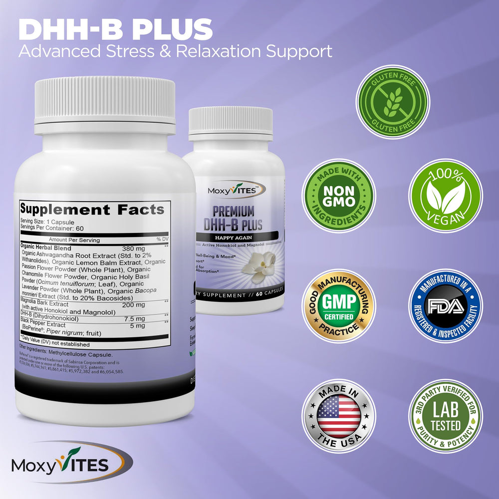60 vegan capsules of MoxyVites DHH-B
