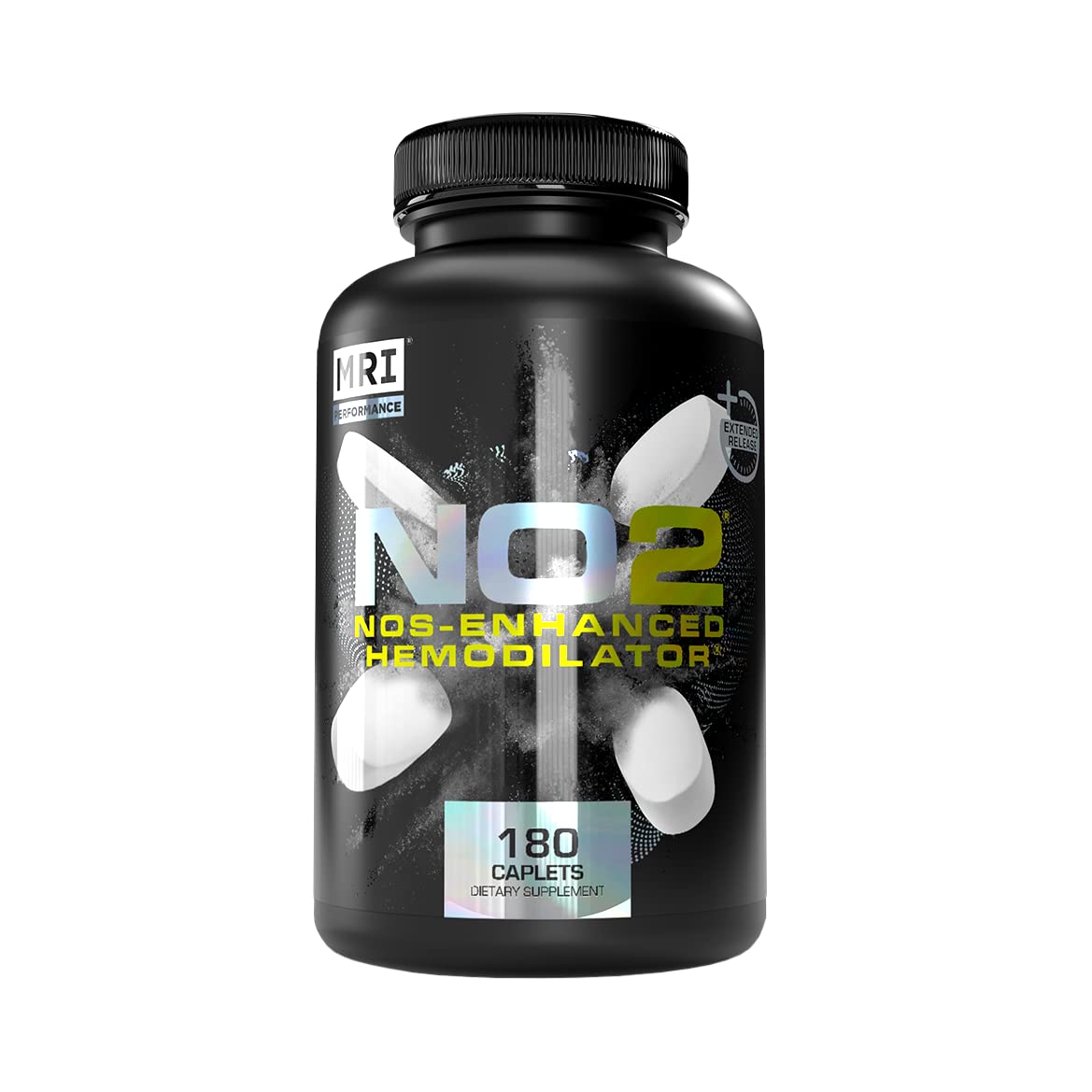 MRI Performance NO2 Original bottle front view showing nitric oxide support for workouts