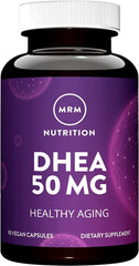 MRM DHEA 50mg bottle for healthy aging