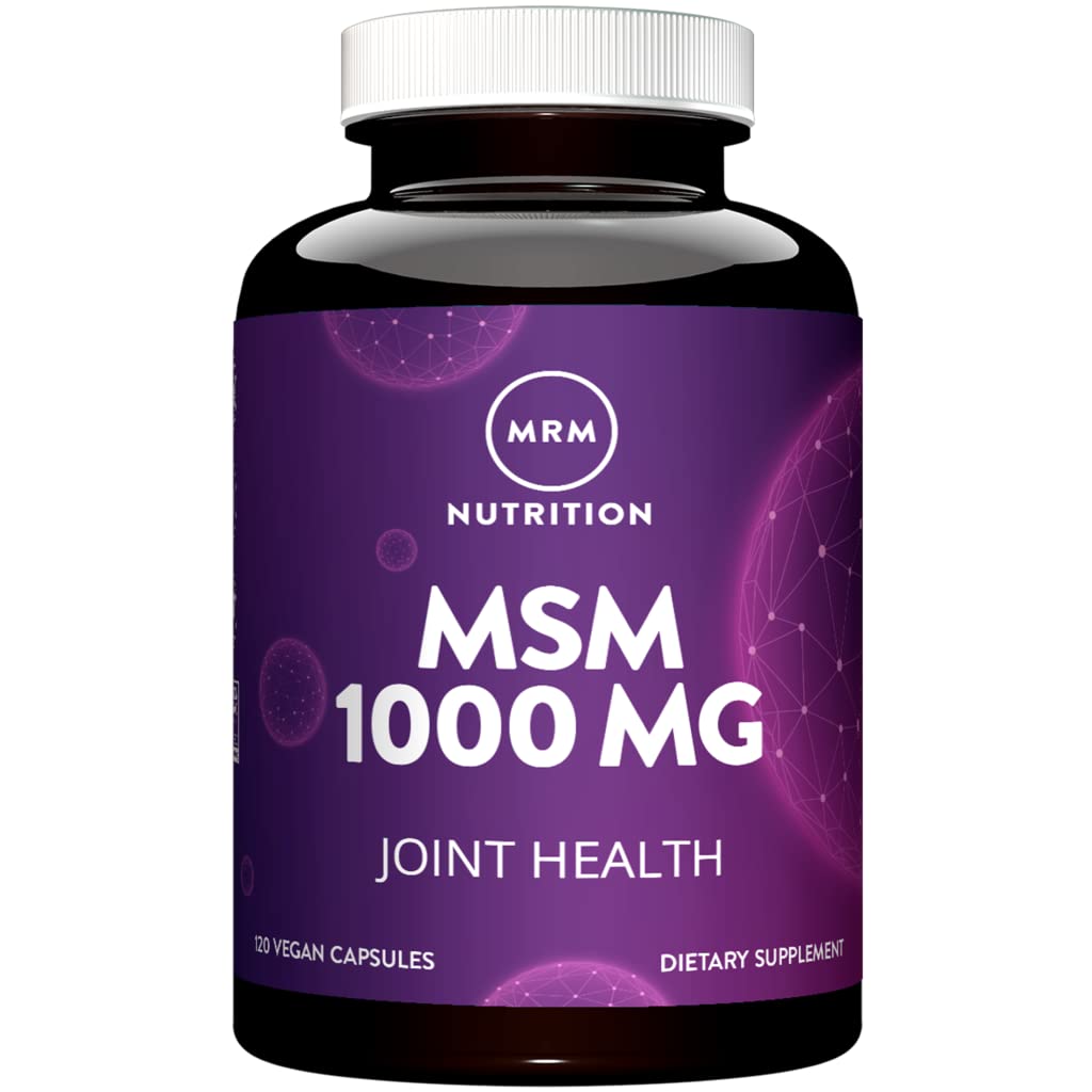 MRM Nutrition MSM 1000mg bottle