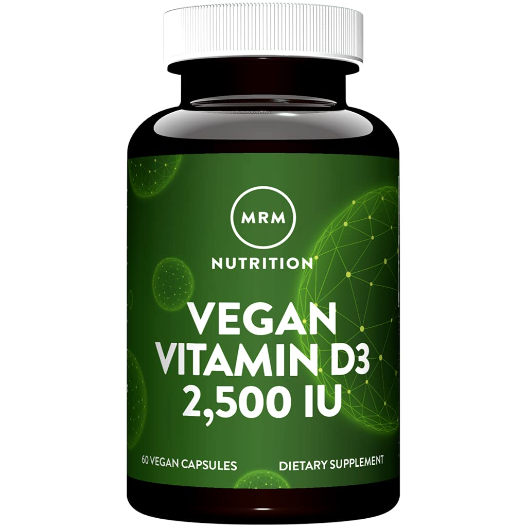 MRM Nutrition Vegan Vitamin D3 2,500 IU bottle