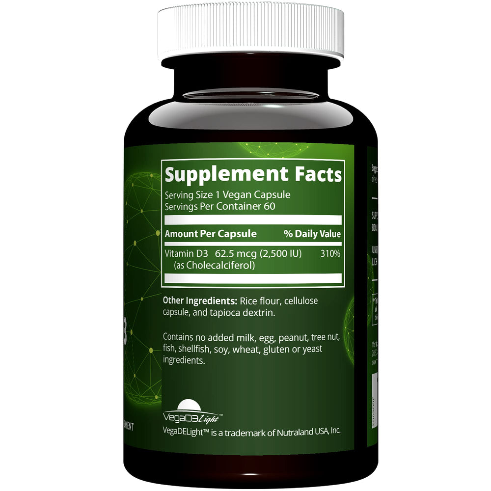 Plant-based Vitamin D3 derived from lichens