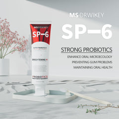 Illustration of the six probiotics in SP-6 blend